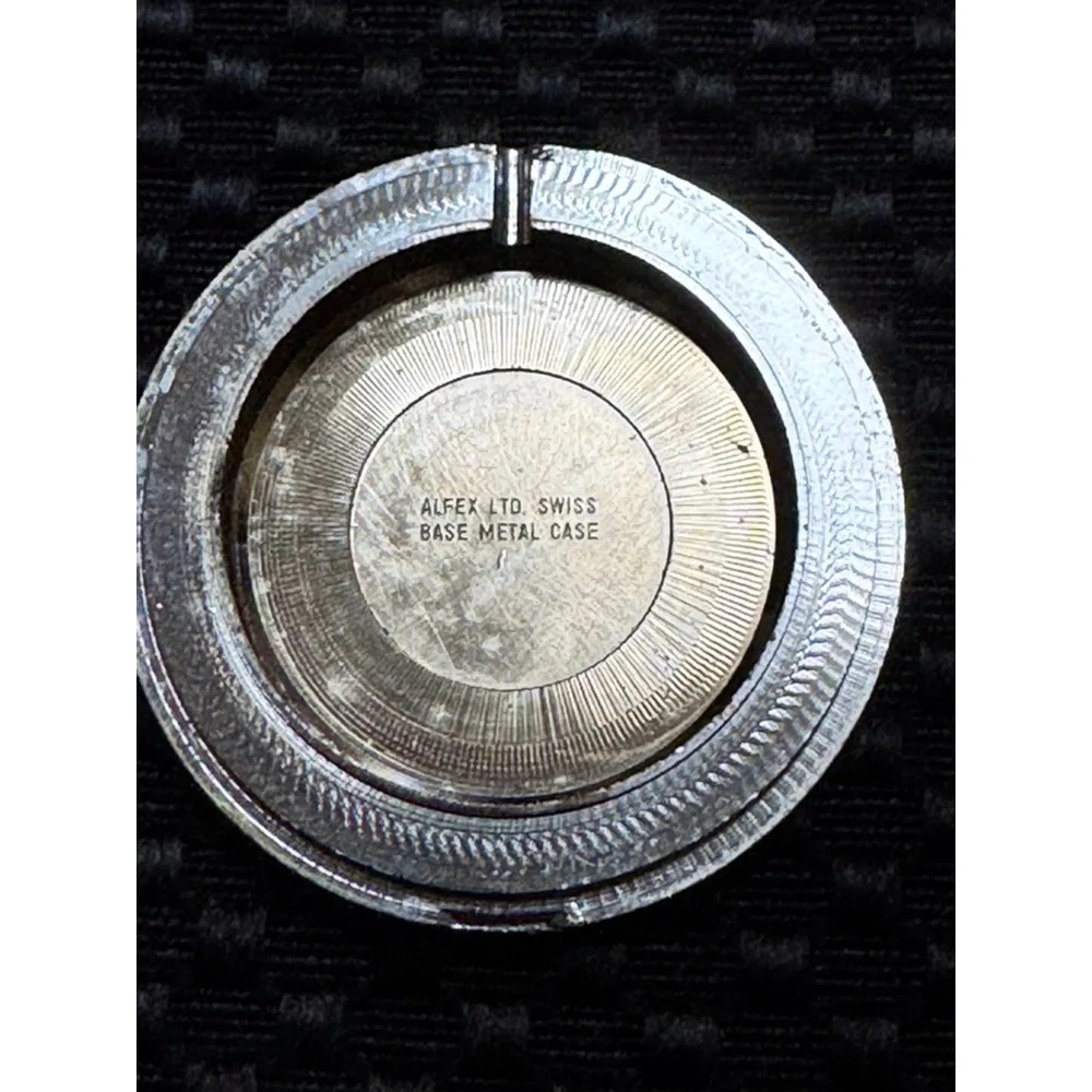 Eastman Swiss Made Open Face Train Pocket Watch Railroad Wide Up 1 Jewel